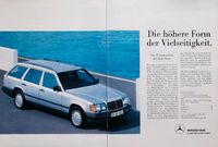 Mercedes W124 T Modell Reklame Berichte 200 230 250 300 TE TD Hessen - Hanau Vorschau