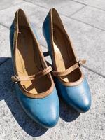 Tamaris Pumps in blau Größe 39 Hessen - Gründau Vorschau
