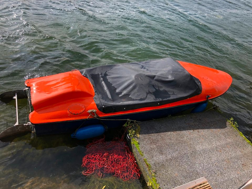 Tretboot mit Glasboden in Heeßen