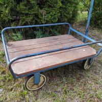 Handwagen Bollerwagen DDR Metall Holz Handwagen Sachsen - Röhrsdorf Vorschau