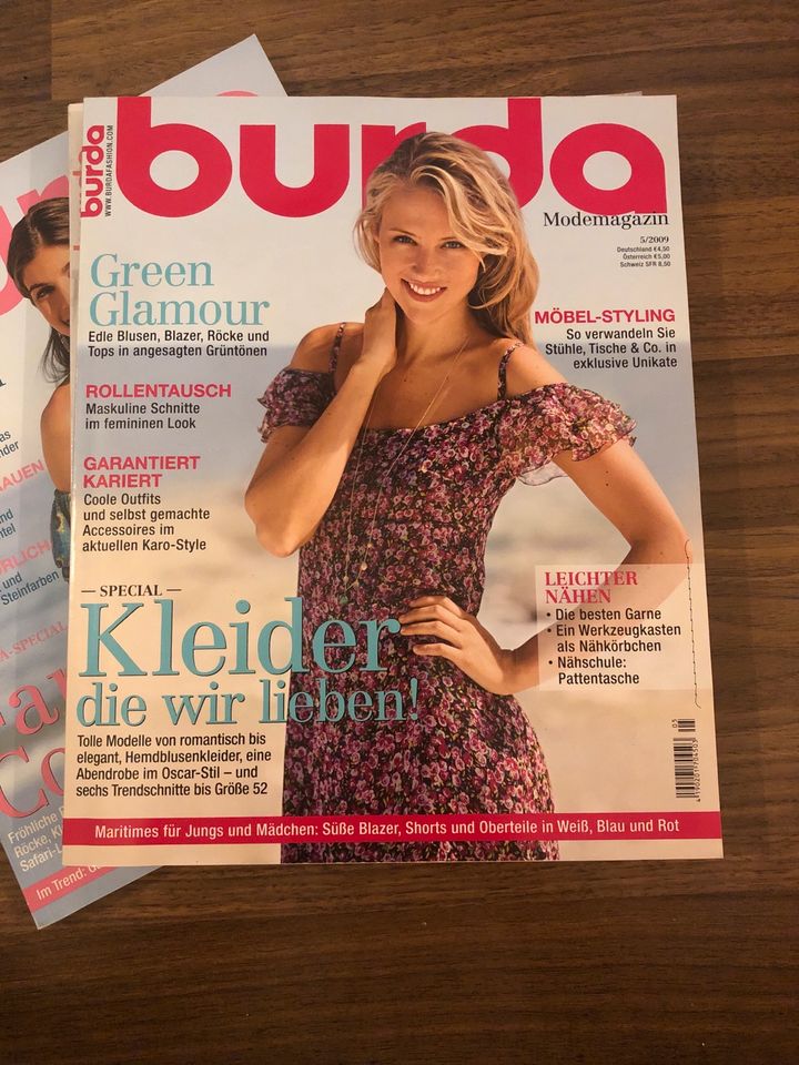 3x Burda Zeitschriften mit Schnittmustern in Dresden