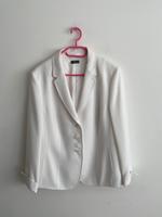 Weiße Basler Damen Blazer Größe 46 /48 Hessen - Limburg Vorschau