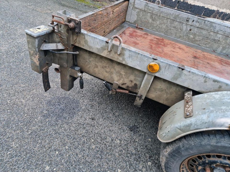 Baumaschinentransportanhänger 2,5t Baumaschinenanhänger Bagger in Sangerhausen