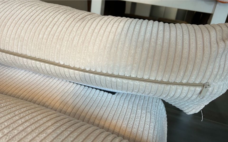 Big Sofa, beige, cord - von xxxLutz in Wolfsburg