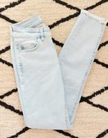 Only Blush Skinny Jeans Stretch Mid Waist Helles Blau XS/32 Sachsen-Anhalt - Quedlinburg Vorschau