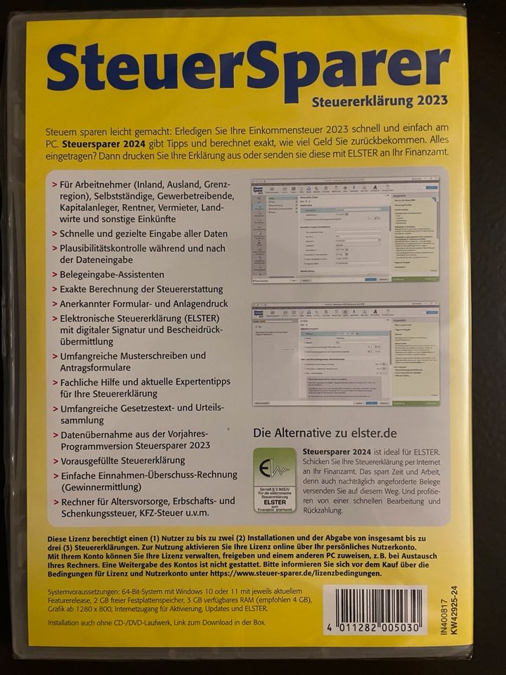 Steuersparer 2024, für die Steuererklärung 2023, LIDL, BUHL- Data in  Baden-Württemberg - Waiblingen | Software gebraucht kaufen | eBay  Kleinanzeigen ist jetzt Kleinanzeigen