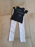 H&M Mädchen Jeans Hose & T - Shirt Gr 134 / 140 Nordrhein-Westfalen - Ostbevern Vorschau