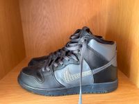 Nike Dunk High / Herren sneaker / schwarze Leder sneaker Nordrhein-Westfalen - Leichlingen Vorschau