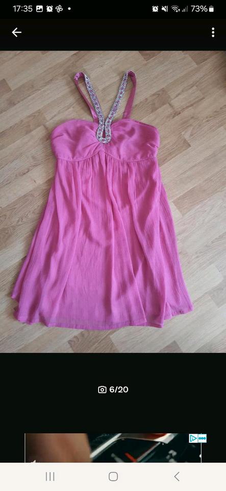 Neu Cocktailkleid Partykleid, 40,M 38 bonprix Strass Chiffon in Reutlingen