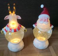 Weihnachtsdekoration / 2 Leuchtfiguren / Schneekugel Bochum - Bochum-Wattenscheid Vorschau