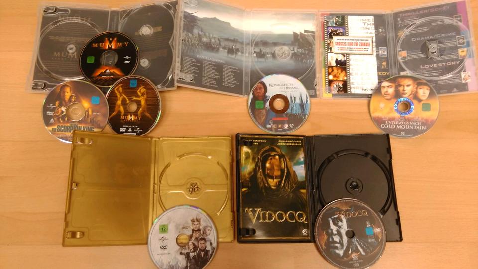 10 Film DVD's Sammlung Fantasy "Mummy Legends" Huntsman, Matrix in Hameln