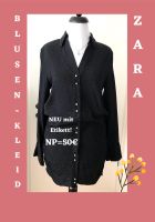 NEU mit Etikett! Schwarzes Blusen-Minikleid - Zara - Gr. XS/ 34 Berlin - Köpenick Vorschau