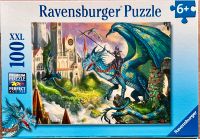 Kinderpuzzle Puzzle 100 XXL Drachen Schloss Burg Mystisch Brandenburg - Zossen-Dabendorf Vorschau