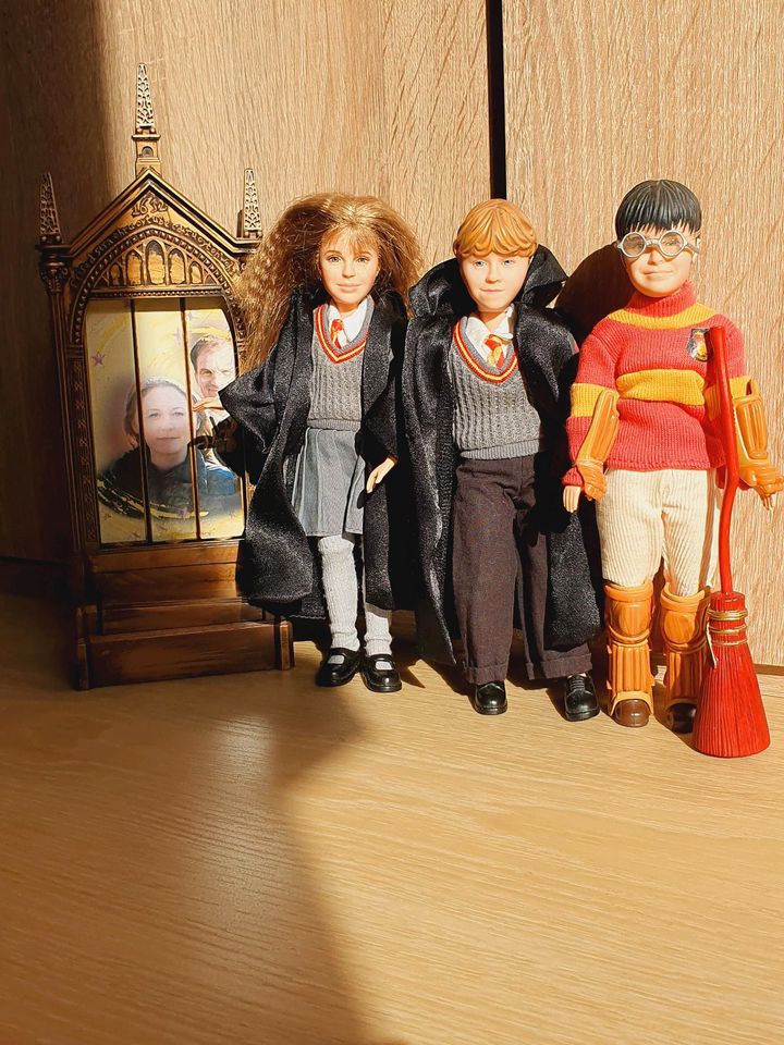 rare mattel 2001 Harry Potter Hermine Granger Ron Weasle puppen in Mühldorf a.Inn