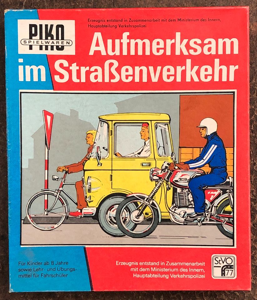 DDR Spielzeug - Straßenverkehr in Zernsdorf