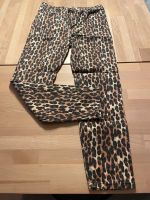 Jeans mit Leoprint 40 skinny Bayern - Diedorf Vorschau