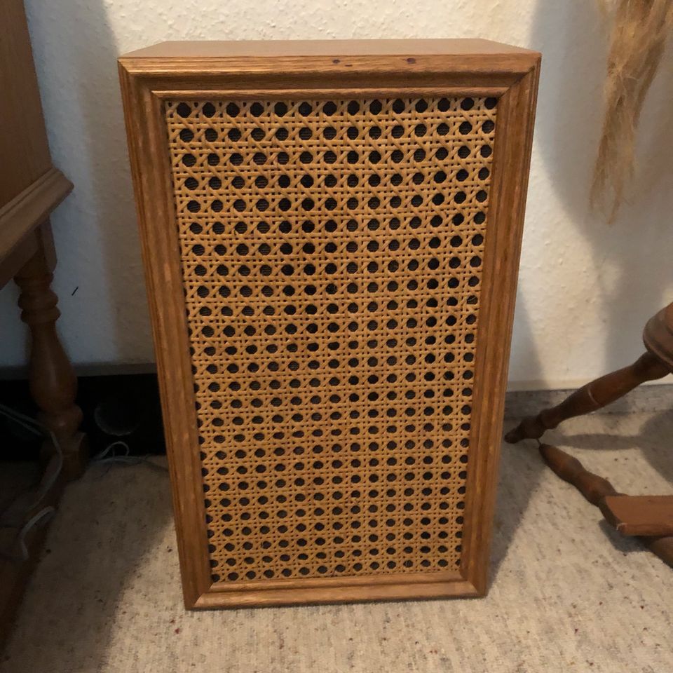 Retro Original Musikanlage Dual 1235 Rosita 2 Boxen in Kämpfelbach