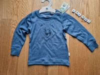 neu! CeLaVi Shirt Bär 100% Merino Wolle  in blau 86 92 Berlin - Mitte Vorschau