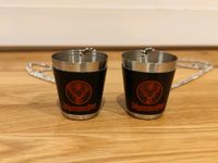 Jägermeister 2x Shotgläser Metallbecher mit Kette Baden-Württemberg - Ottersweier Vorschau