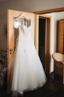 Traumhaftes Brautkleid in A-Linie mit Spitze & Tüll Bayern - Peiting Vorschau