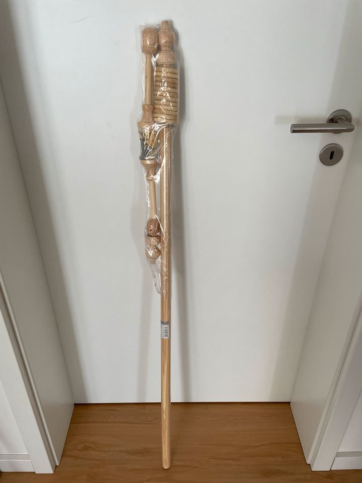 Gardinenstange Kiefernholz 120 cm lang in Wolfenbüttel