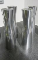 Kerzenständer 4 Stück silberne Metall Kerzenhalter Rheinland-Pfalz - Stromberg Vorschau