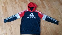 Adidas Pullover Sweatshirt Kaputze in 176 rot blau weiss Niedersachsen - Verden Vorschau