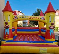 Hüpfburg Clowns Mieten leihen nur 120,00€ am Kalendertag Hessen - Egelsbach Vorschau