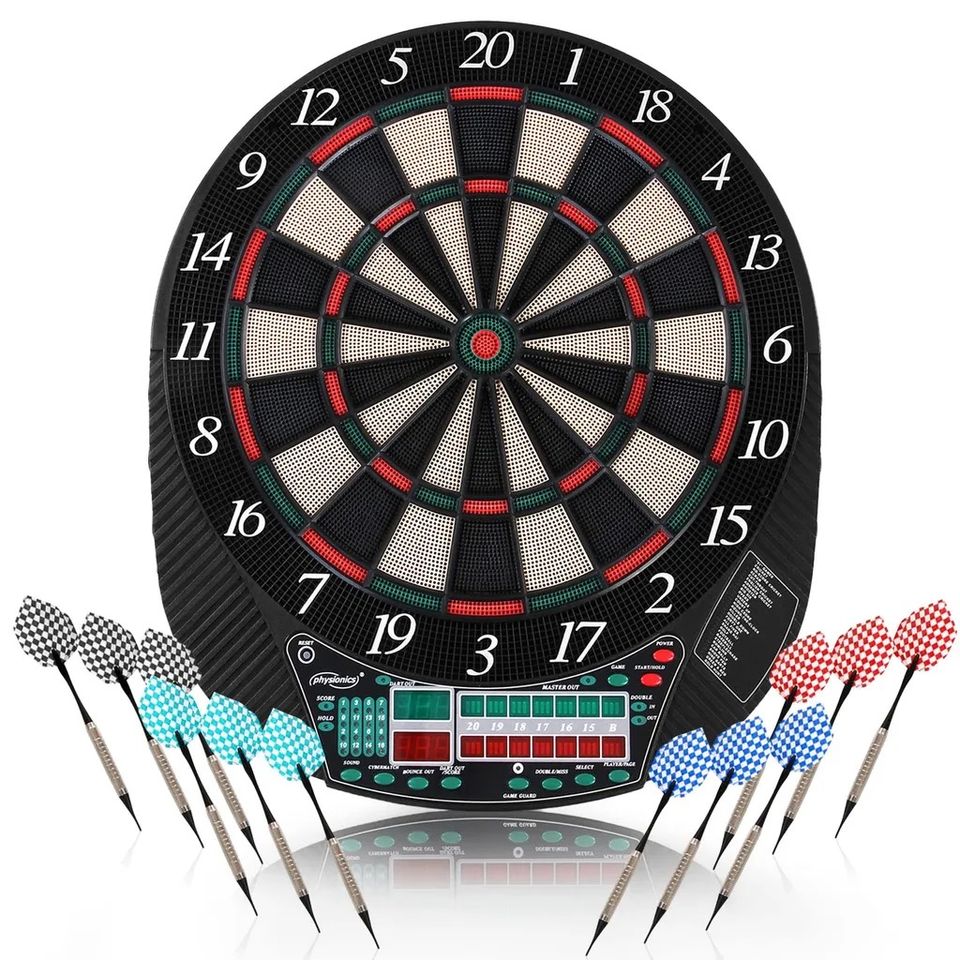 Dart Dartscheibe Dartboard Dartautomat elektrisch 28 Spiele in Hainburg