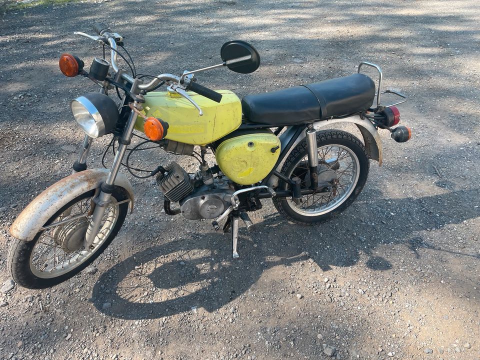 Simson S 50 B1 Rapsgelb Original BJ.1979 KBA Papiere in Kraftsdorf