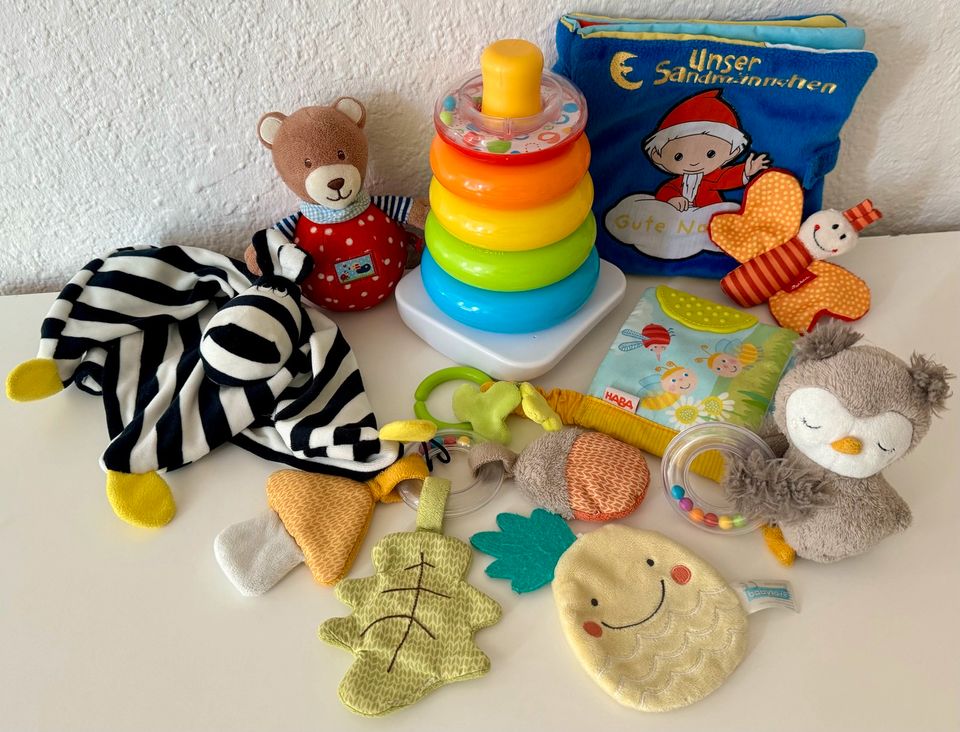 Baby Spielzeug NEUw Haba Spiegelburg Sigikid Fisher Price Ikea in Duisburg