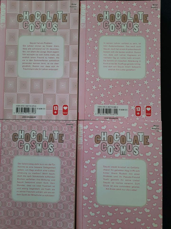 Chocolate Cosmos Manga Set 1-4 in Reichelsheim (Odenwald)