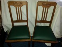 2 alte Stühle, Eiche, Schnitzerei, aufgearbeitet! Bad Doberan - Landkreis - Bad Doberan Vorschau