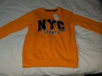 NEU Gr. 158 Pullover Sweatshirt Hoodie NYC orange München - Bogenhausen Vorschau