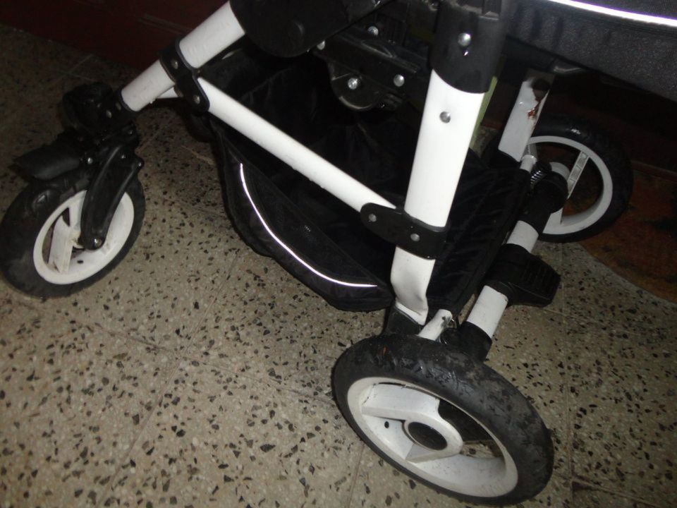 Kinderwagen, rosarot -pink +Tasche,  + Regenschutz in Bischofswerda