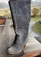 Jette Joop Boots Stiefel Stiefeletten neu grau Blüten 37 SALE Bayern - Rohrdorf Vorschau