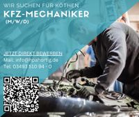 Kfz-Mechaniker (m/w/d) für Köthen gesucht Sachsen-Anhalt - Köthen (Anhalt) Vorschau