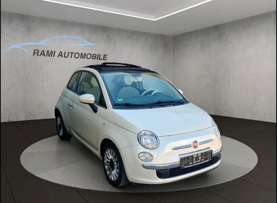 Fiat 500 Lounge Perlmutt weiß //Service Neu//Tüv//Klima// in Quickborn