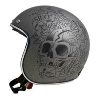 MT HELM LE MANS 2 Grau Design Totenkopf Helm Jethelm Jet Skelett Nordrhein-Westfalen - Oberhausen Vorschau