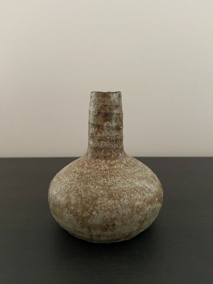 Kunstgewerbe Keramik Mini Vase Fat Lava Töpferei West Germany in Berlin