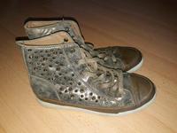 Graceland Sneakers Schuhe gold Glitzer Bayern - Geisenhausen Vorschau