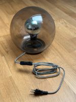 Tischlampe FADO von Ikea, graues Glas West - Nied Vorschau