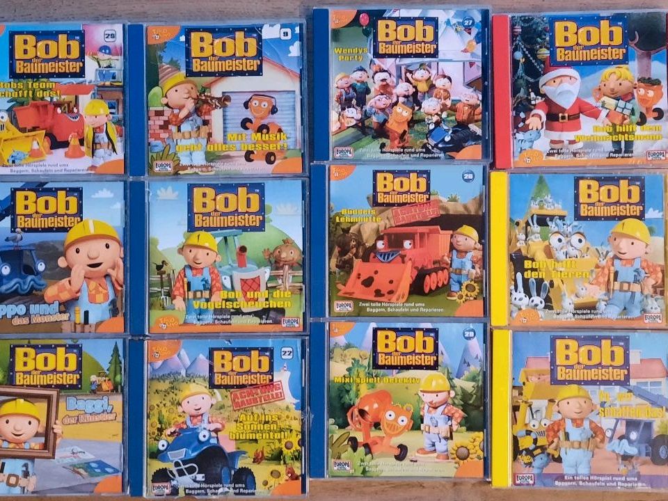 Bob der Baumeister Sonnenblumenfarm mit Figuren und 12 CDs in Bergisch Gladbach