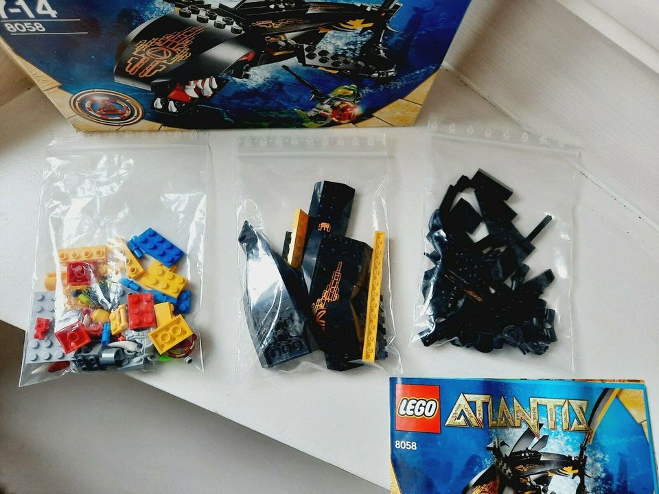 LEGO Atlantis Riesenhai Tiefseetaucher 8058 KOMPLETT vollständig in Dortmund