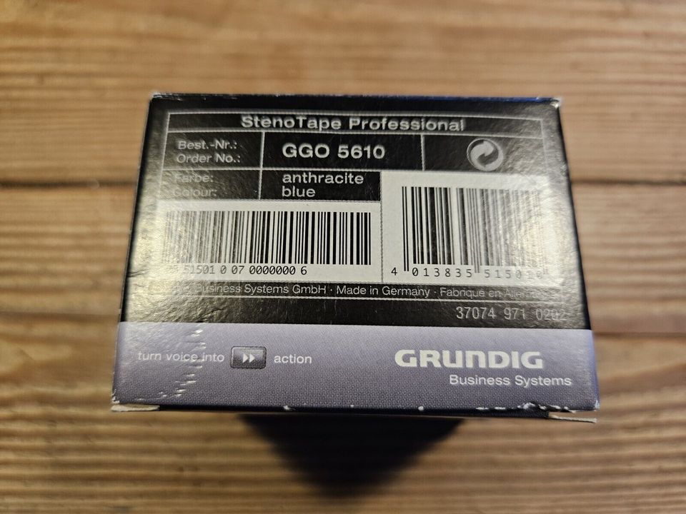 Grundig Steno Tape Professional Cassette 30 GGO 5610 f. Diktierge in München