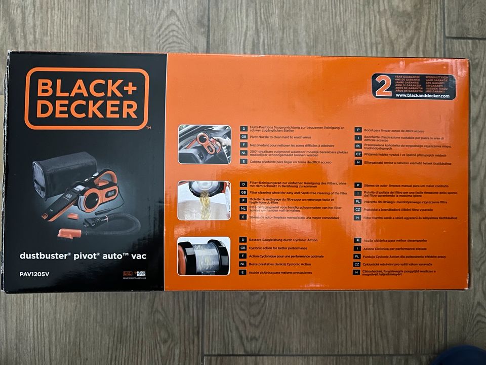 Auto-Handstaubsauger neu black and decker in Wolfenbüttel