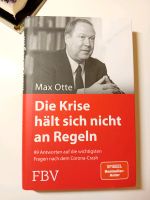 Max Otte Die Krise hält sich nicht an Regeln Hardcover Rheinland-Pfalz - Mainz Vorschau