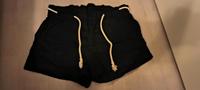 Damen Leinenshorts Schwarz Gr. M Hessen - Schöffengrund Vorschau