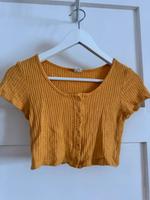 Crop top gelb senf girl sommer t shirt gr. S Urban Outfitters Berlin - Neukölln Vorschau