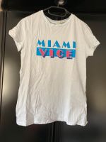 H&M T-Shirt / Oberteil Miami Vice babyblau/pink XS/S Hessen - Heuchelheim Vorschau